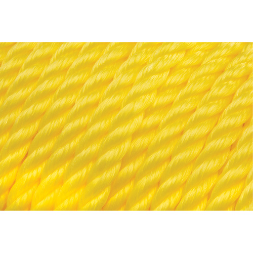 PG717 1/2" Braided Yellow Rope, Polypropylene, 335'