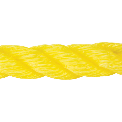 PG772 Braided Yellow Rope, Polypropylene, 300'