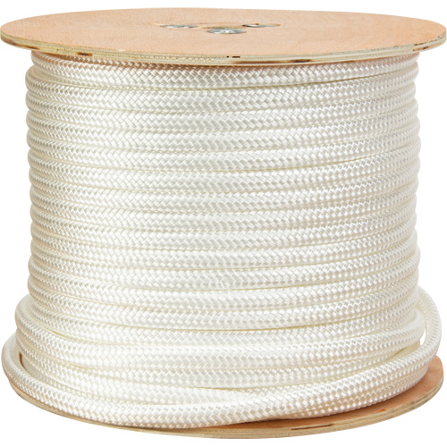 PG775 Corde blanche tress&eacute;e, Nylon, 250'