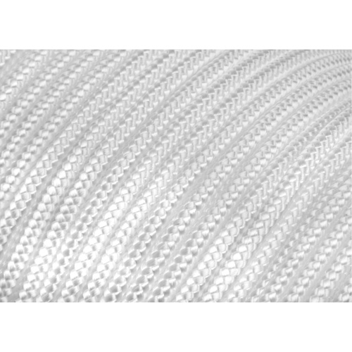 PG776 Braided White Rope, Nylon, 250'