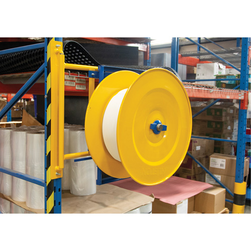 PG777 Distributeur de feuillards, Feuillard Polyester/Acier/Polypropyl&egrave;ne, Dia de noyau 16"/8", largeur de rouleau 3"/8"/6"