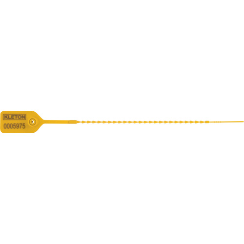 PG787 Standard-Duty Security Seal, 9", Plastic, Pull-Through