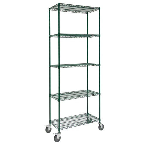 RL812 Chariots en treillis m&eacute;tallique, Fini &eacute;poxy, 36" x 92" x 24", Capacit&eacute; 800 lb