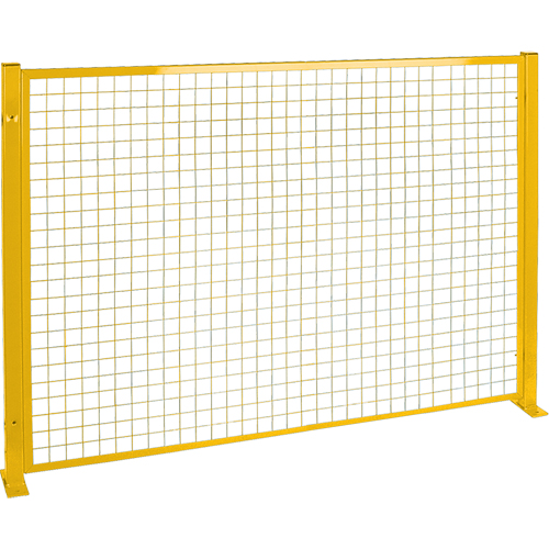 RL850 Protecteur de p&eacute;rim&egrave;tre de style treillis, 4' h x 8' la, Jaune