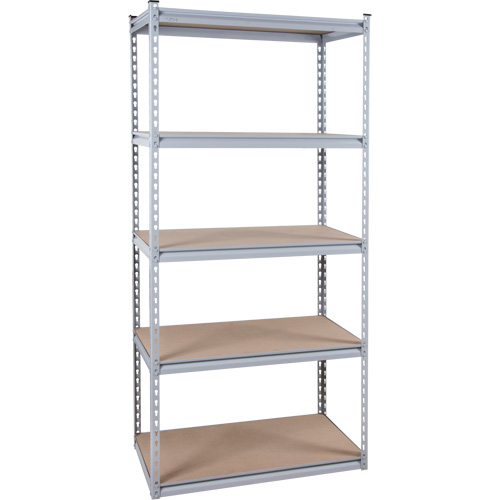RN457 Rayonnage robuste, Acier, Sans boulons, Capacit&eacute; 1200 lb, 48" la x 72" h x 18" p