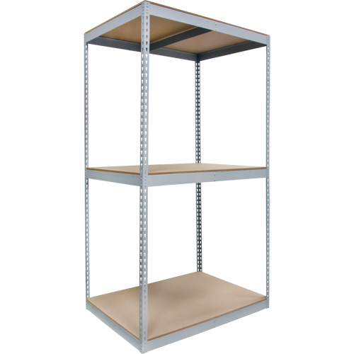 RN806 Rayonnage robuste, Acier, Sans boulons, Capacit&eacute; 1200 lb, 48" la x 84" h x 36" p