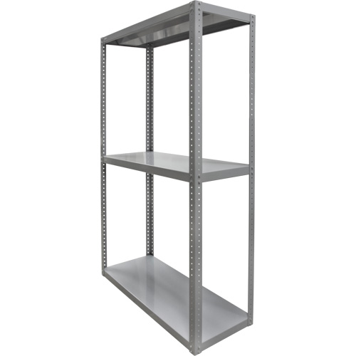 RN933 &eacute;tag&egrave;re robuste, Acier, Boulonn&eacute;, Capacit&eacute; 3000 lb, 36" la x 72" h x 24" p