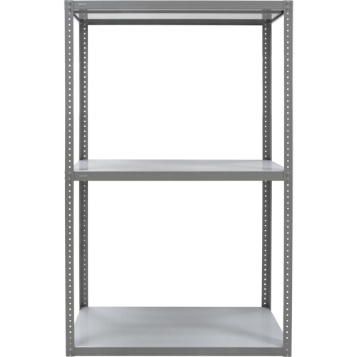 RN933 &eacute;tag&egrave;re robuste, Acier, Boulonn&eacute;, Capacit&eacute; 3000 lb, 36" la x 72" h x 24" p