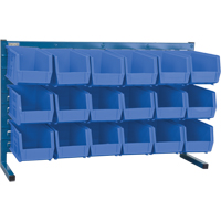 CB154 Rayonnage &agrave; persienne avec bacs, 18 bacs, 8-1/4" la x 36" p x 22" h