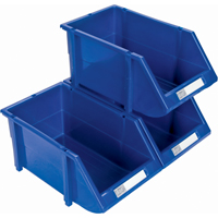 CB260 Bac empilable & &agrave; suspendre, 4-13/16" la, 3-3/16" h x 7-1/8" p, Bleu