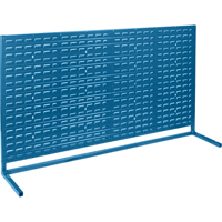 CB364 Supports d'&eacute;tabli &agrave; fentes - Supports seulement, 0 bacs, 72" la x 15" p x 40" h