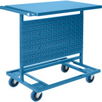 Bin Carts - Cart Only, Double-sided, 24" W x 38-1/2" D x 36-1/2" H CB365 | KLETON