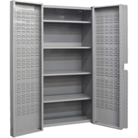 CB442 Deep Door Combination Cabinets, 38" W x 24" D x 72" H, Grey