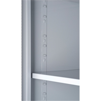 CB442 Deep Door Combination Cabinets, 38" W x 24" D x 72" H, Grey