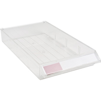 CB984 Replacement Drawer for KPC-300 Parts Cabinet, Plastic, 5-3/8" W x 9-13/16" D x 1-3/5" H, Clear