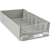 CF286 Replacement Drawer for KPC-100 Parts Cabinets, Plastic, 6-3/8" W x 11-3/10" D x 2-11/16" H, Grey