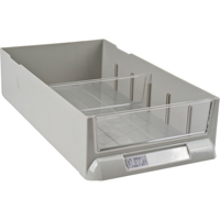 Replacement Drawer for KPC-100 Parts Cabinets, Plastic, 6-3/8" W x 11-3/10" D x 2-11/16" H, Grey CF286 | KLETON
