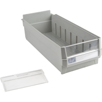CF324 Replacement Drawer for KPC-HD Heavy-Duty Parts Cabinets, Plastic, 6-1/2" W x 14-4/5" D x 4" H, Grey