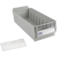 Replacement Drawer for KPC-HD Heavy-Duty Parts Cabinets, Plastic, 6-1/2" W x 14-4/5" D x 4" H, Grey CF324 | KLETON