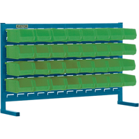 CF361 Rayonnage &agrave; persienne avec bacs, 32 bacs, 36" la x 8-1/4" p x 22" h
