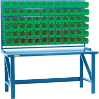 CF369 Rayonnage &agrave; persienne avec bacs, 36 bacs, 72" la x 15" p x 40" h