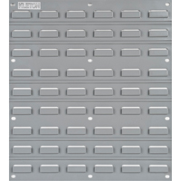 Panneau perforé en métal pour bacs, 16 bacs, 18" la x 1/8" p x 19" h CF411 | KLETON