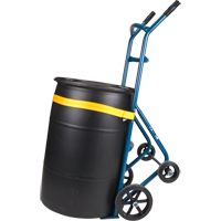 DA595 Drum Hand Truck , Steel Construction, 25 - 55 US Gal. (20 - 45 Imperial Gal.)