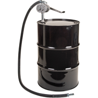 Rotary Lobe Type Drum Pump, Aluminum/Steel, Fits 55 Gal., 1 liter per revolution DC111 | KLETON