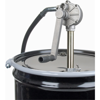 DC126 Rotary Type Drum Pump, Aluminum, Fits 15-55 Gal., 6-3/4 oz. per revolution