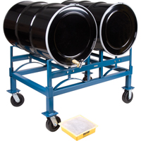 DC262 Drum Stacking Rack, 2 Drums, 1600 lbs. Capacity, 45-1/2" W x 30" D x 12-1/2" H