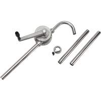 DC865 Rotary Type Drum Pump, Stainless Steel, Fits 55 Gal., 12 oz./Stroke