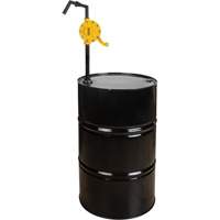 DC870 Rotary Type Drum Pump, Polypropylene, Fits 15 - 55 US Gal., 8 oz./Stroke