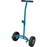 DC874 Chariot &agrave; cylindres, Roues Anticrevaison, Base de 15-1/2" W x 14-1/4" L, 600 lb