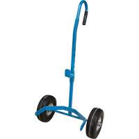 DC891 Chariot &agrave; cylindres, Roues Anticrevaison, Base de 15-1/2" W x 14-1/4" L, 600 lb