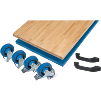 Mobile Cabinet Benches- Assembly Kits, Triple FH409 | KLETON