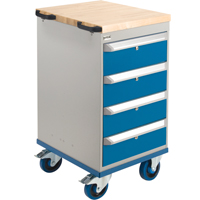 Mobile Cabinet Benches- Assembly Kits, Single FH407 | KLETON
