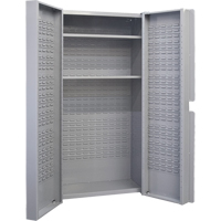 FH820 Deep Door Combination Cabinet, 38" W x 24" D x 72" H, Grey