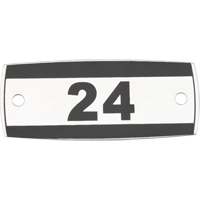 FL518 Plaques num&eacute;rot&eacute;es