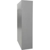 FN657 Hi-Boy Storage Cabinet, Steel, 4 Shelves, 72" H x 36" W x 18" D, Grey
