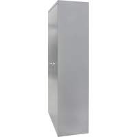 FN659 Wardrobe Storage Cabinet, Steel, 36" W x 18" D x 72" H, Grey
