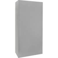 FN659 Wardrobe Storage Cabinet, Steel, 36" W x 18" D x 72" H, Grey