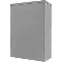 FN705 Counter-High Storage Cabinet, Steel, 2 Shelves, 42" H x 30" W x 15" D, Grey
