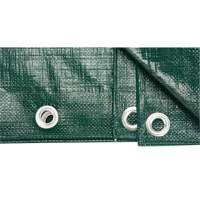 NN397 Tarp, Heavy-Duty, Green, 8' x 6' x 9 mils