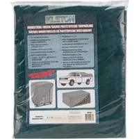 NN397 Tarp, Heavy-Duty, Green, 8' x 6' x 9 mils
