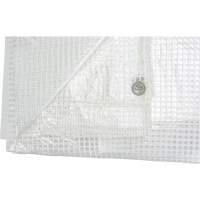 NN418 Clear Tarp, 12' x 10' x 8 mils