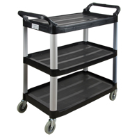 JH486 Chariot utilitaire, 3 tiers, 19-3/4" x 37-1/2" x 40-1/4", Capacit&eacute; 250 lb