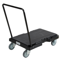 JH489 Chariot, 31-3/4" lo x 20-1/2" la, 500 lb cap, Roues Caoutchouc