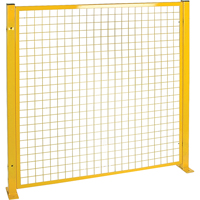 KD129 Perimeter Guards, 4.125' H x 2" W, Yellow