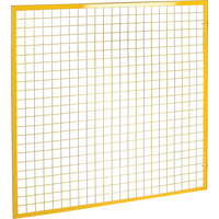 KH938 Wire Mesh Partition Components - Sliding Doors, 4' W x 8' H