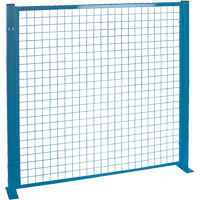 KH945 Perimeter Guards - Mesh Style, 4' H x 4' W, Blue